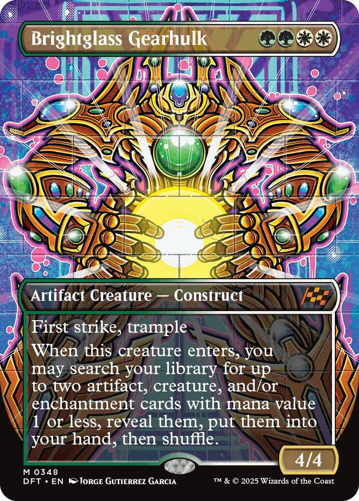 Brightglass Gearhulk (Borderless) card image