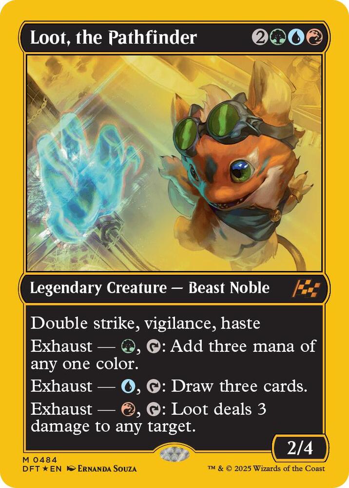 Loot, the Pathfinder (First-Place Foil) card image