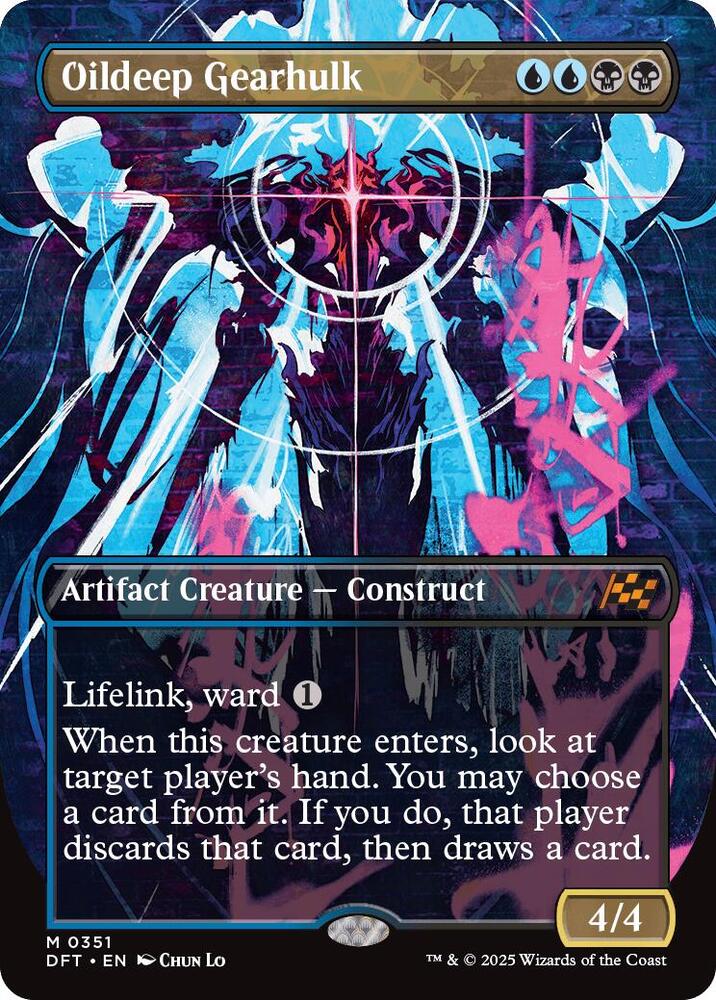 Oildeep Gearhulk (Borderless) card image