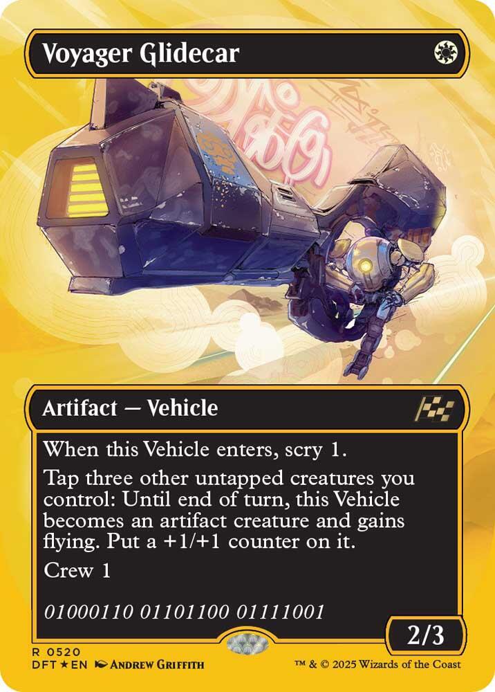 Voyager Glidecar (Borderless) (First-Place Foil) card image