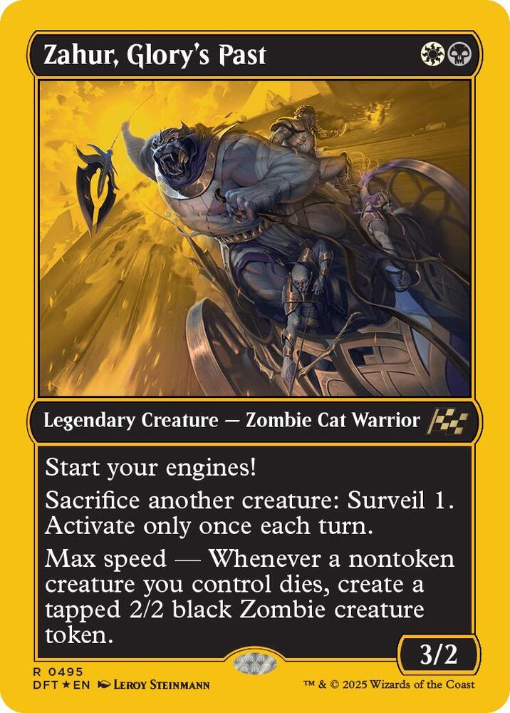 Zahur, Glory's Past (First-Place Foil) card image