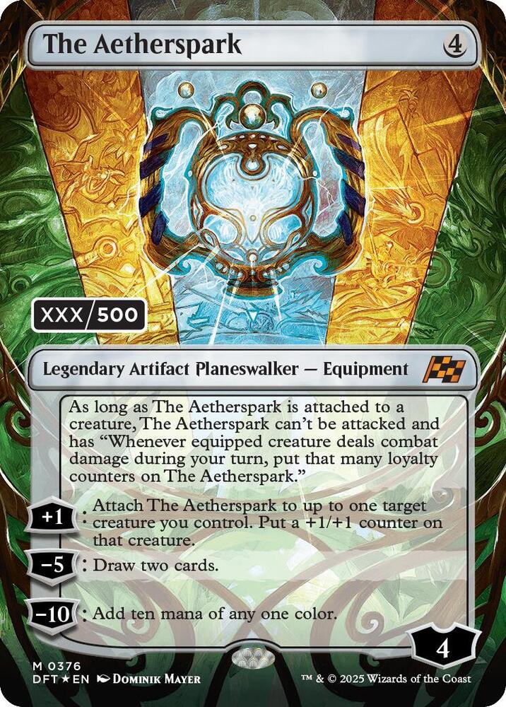 The Aetherspark (Serial Numbered) card image