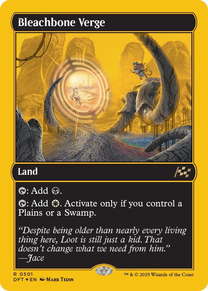 Bleachbone Verge (First-Place Foil) card image