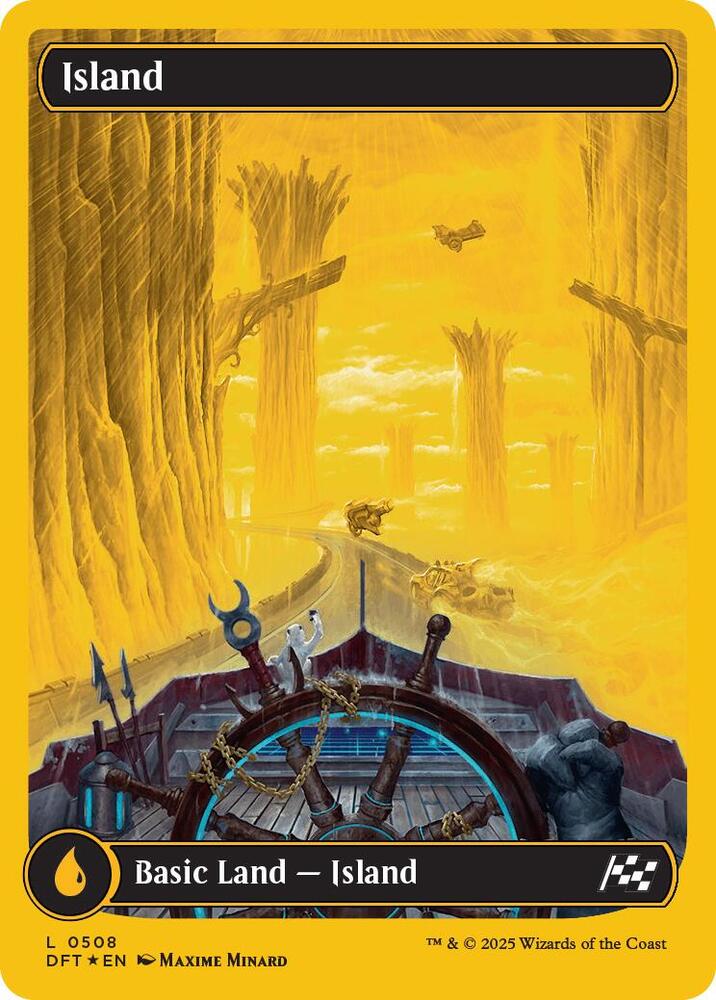 Island (0508) (First-Place Foil) card image