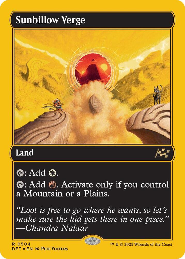 Sunbillow Verge (First-Place Foil) card image