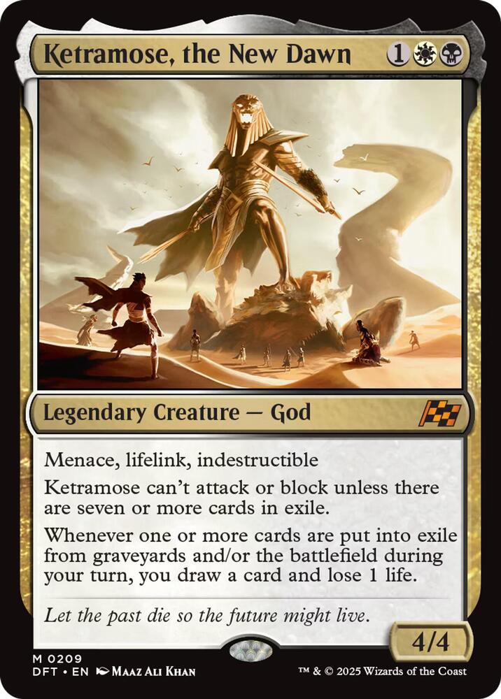 Ketramose, the New Dawn card image