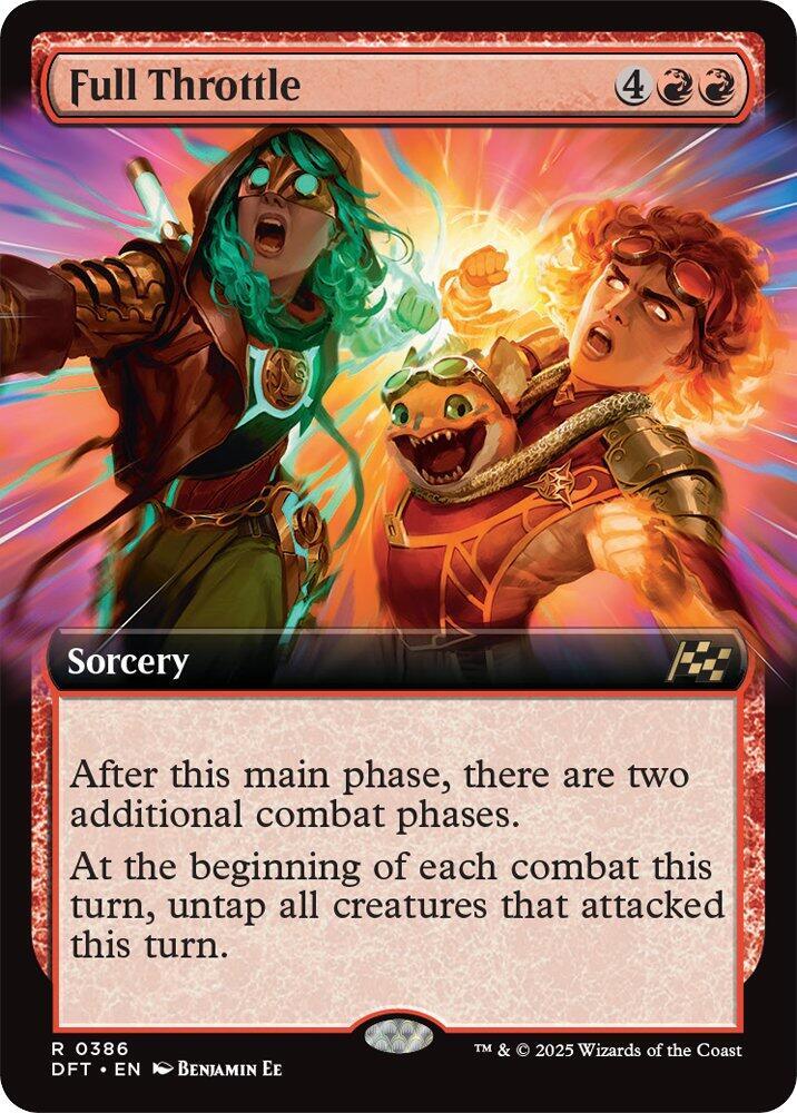 Full Throttle (Extended Art) card image