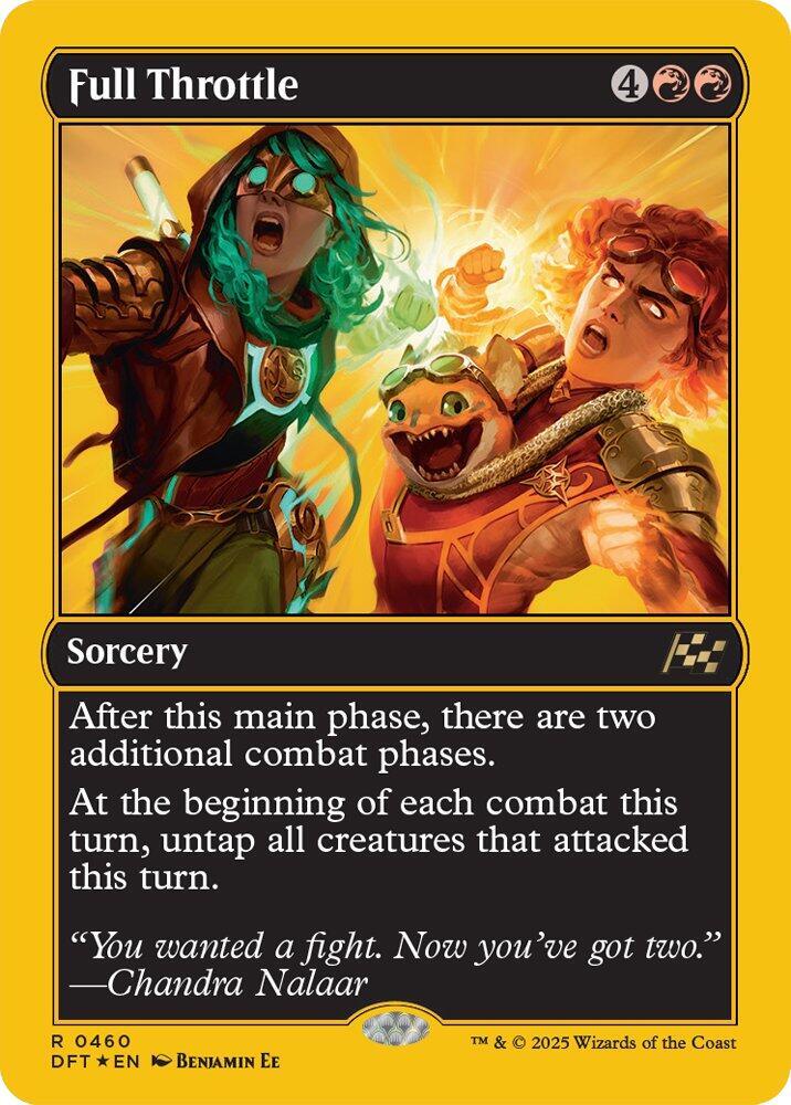 Full Throttle (First-Place Foil) card image