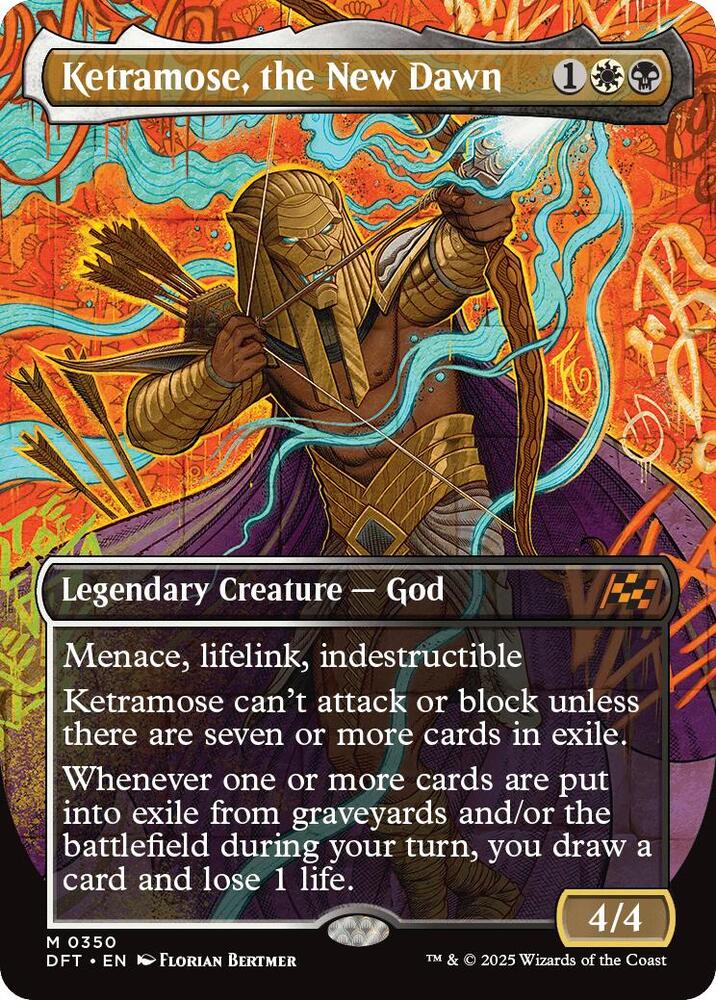 Ketramose, the New Dawn (Borderless) card image