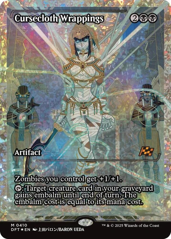 Cursecloth Wrappings (Showcase) (Fracture Foil) card image