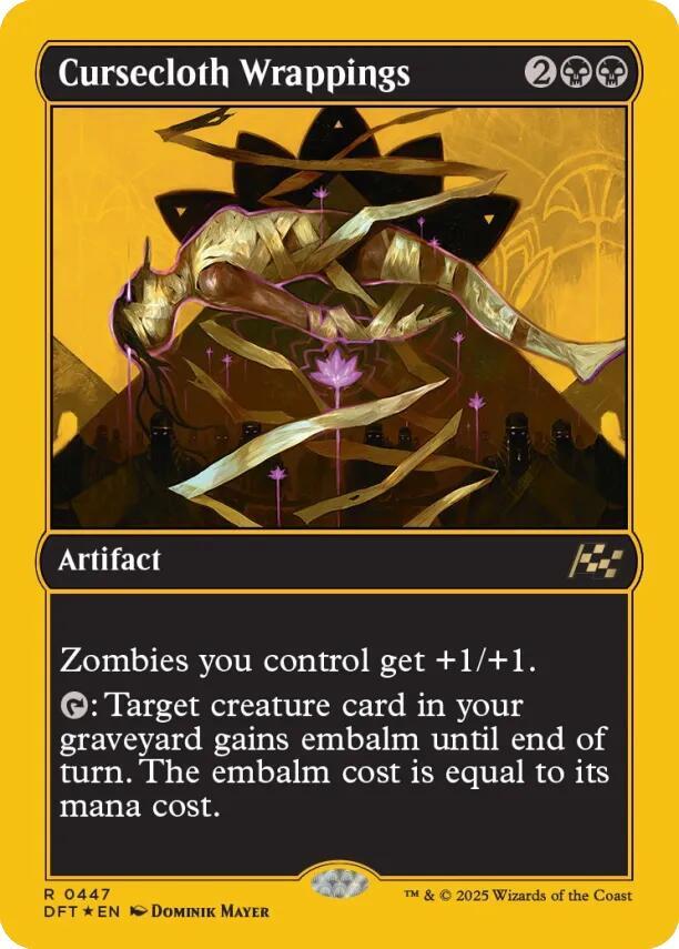 Cursecloth Wrappings (First-Place Foil) card image