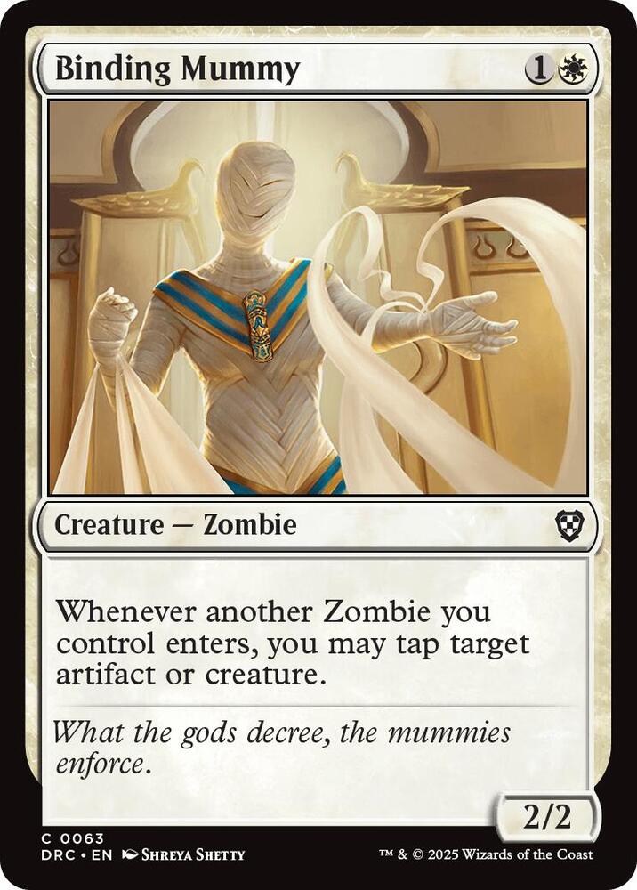 Binding Mummy card image