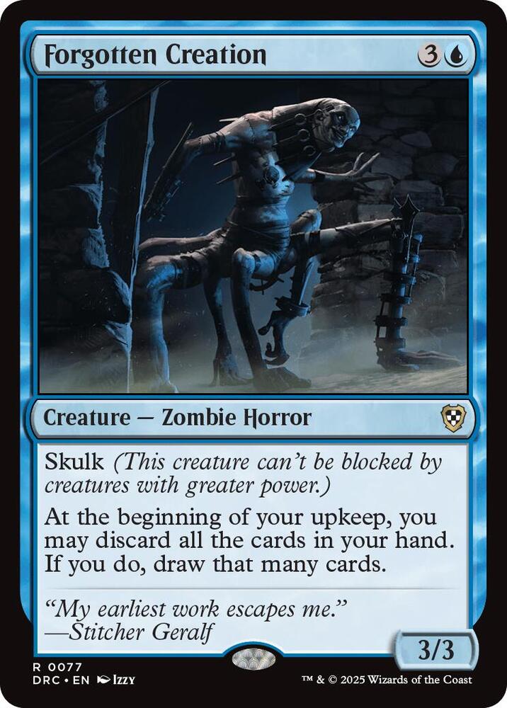 Forgotten Creation card image