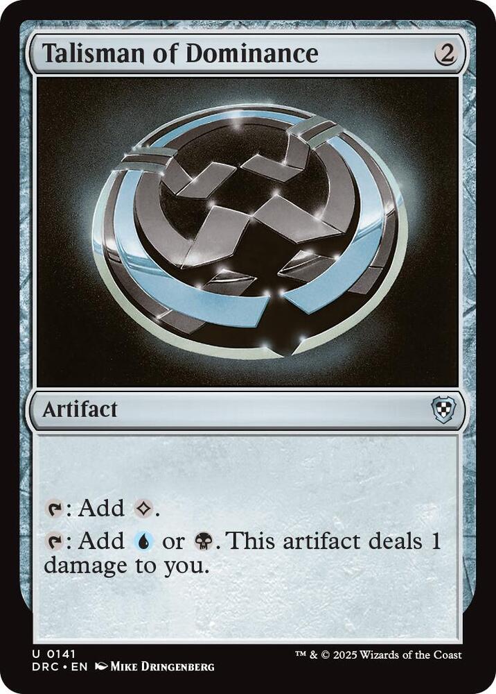 Talisman of Dominance card image