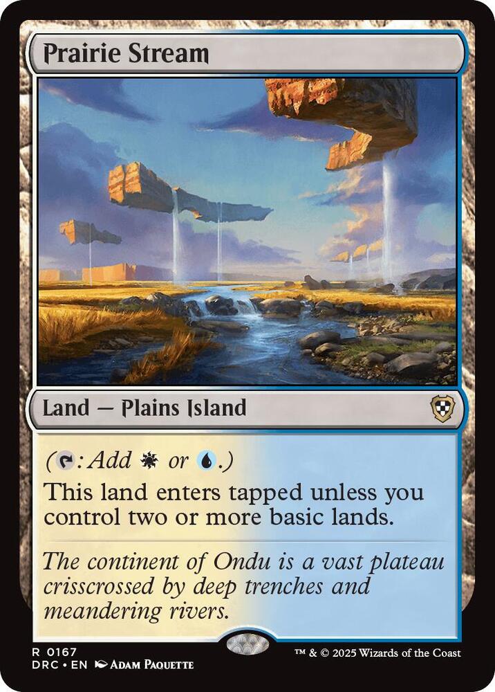 Prairie Stream card image