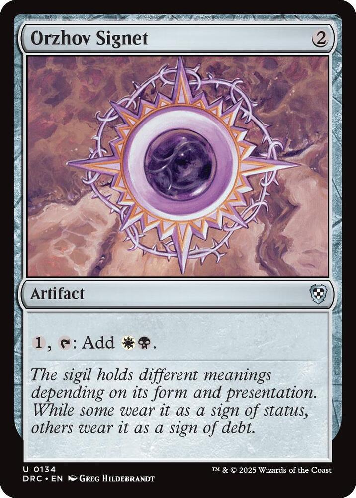 Orzhov Signet card image