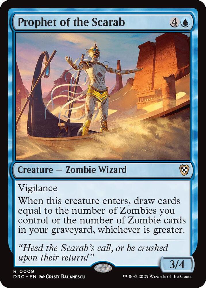 Prophet of the Scarab card image