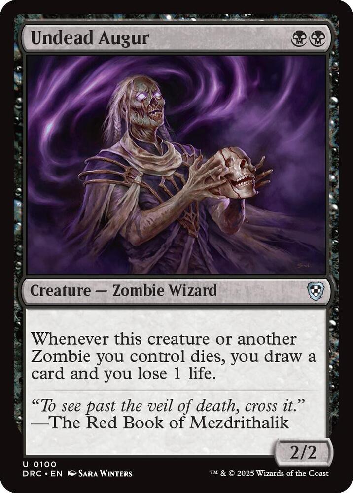 Undead Augur card image