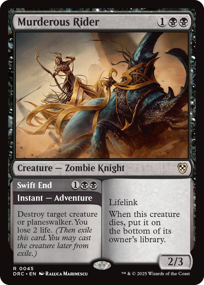 Murderous Rider card image