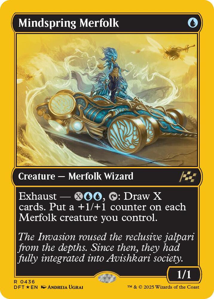 Mindspring Merfolk (First-Place Foil) card image