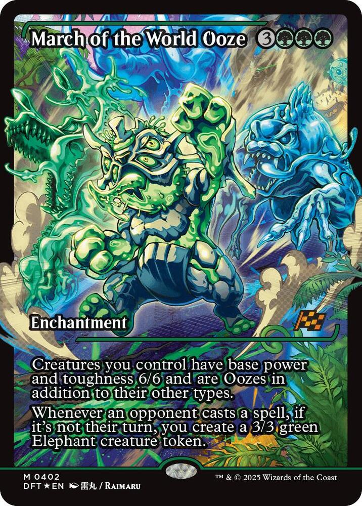 March of the World Ooze (Showcase) card image