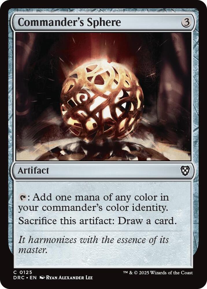 Commander's Sphere card image