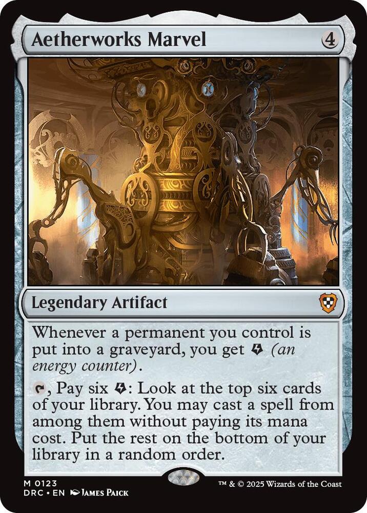 Aetherworks Marvel card image