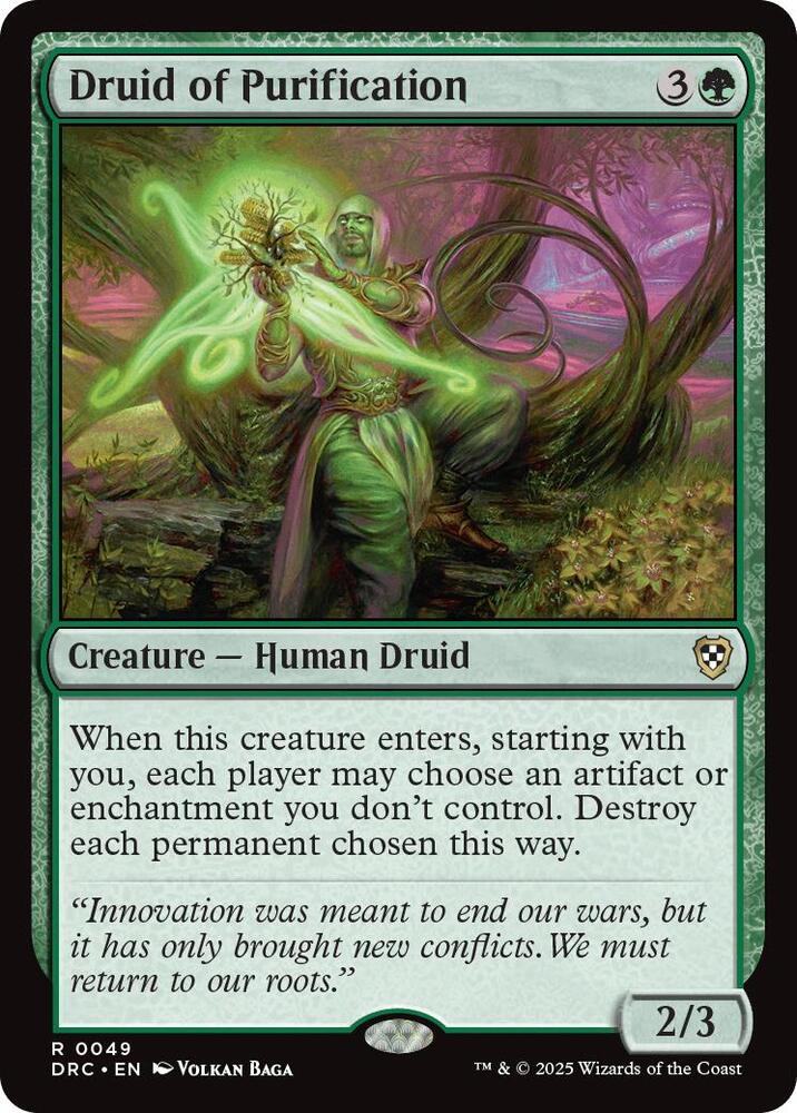 Druid of Purification card image