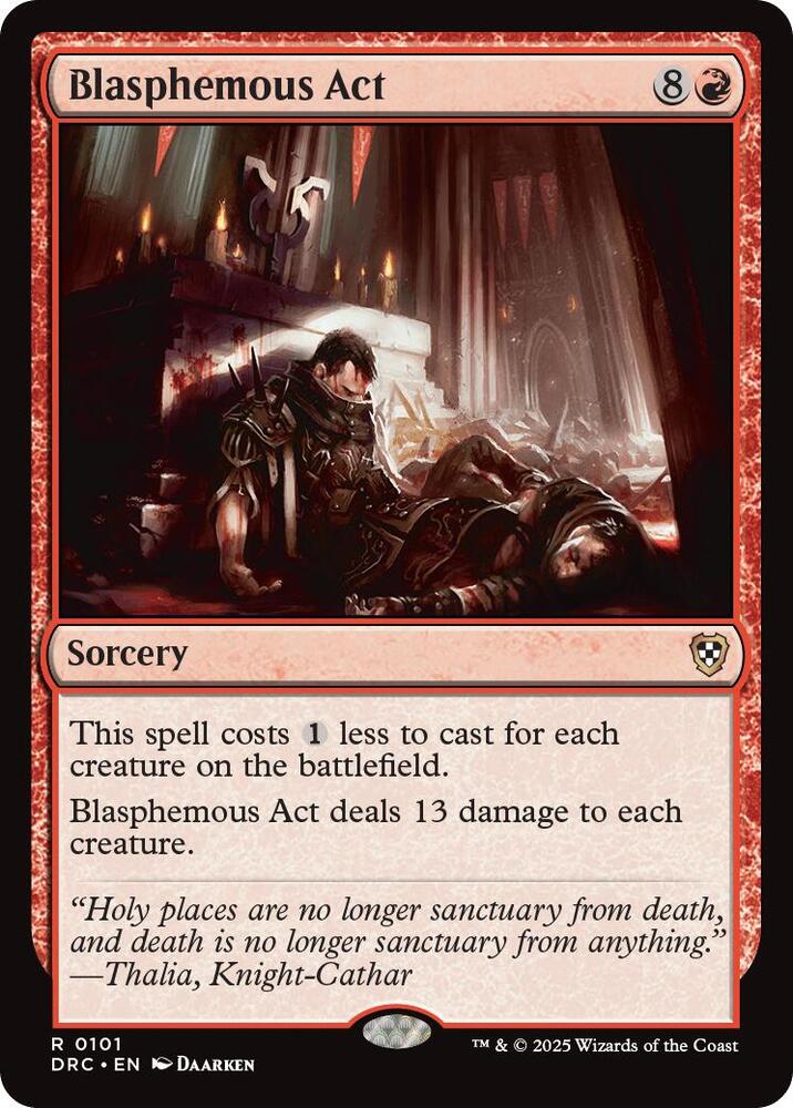 Blasphemous Act card image