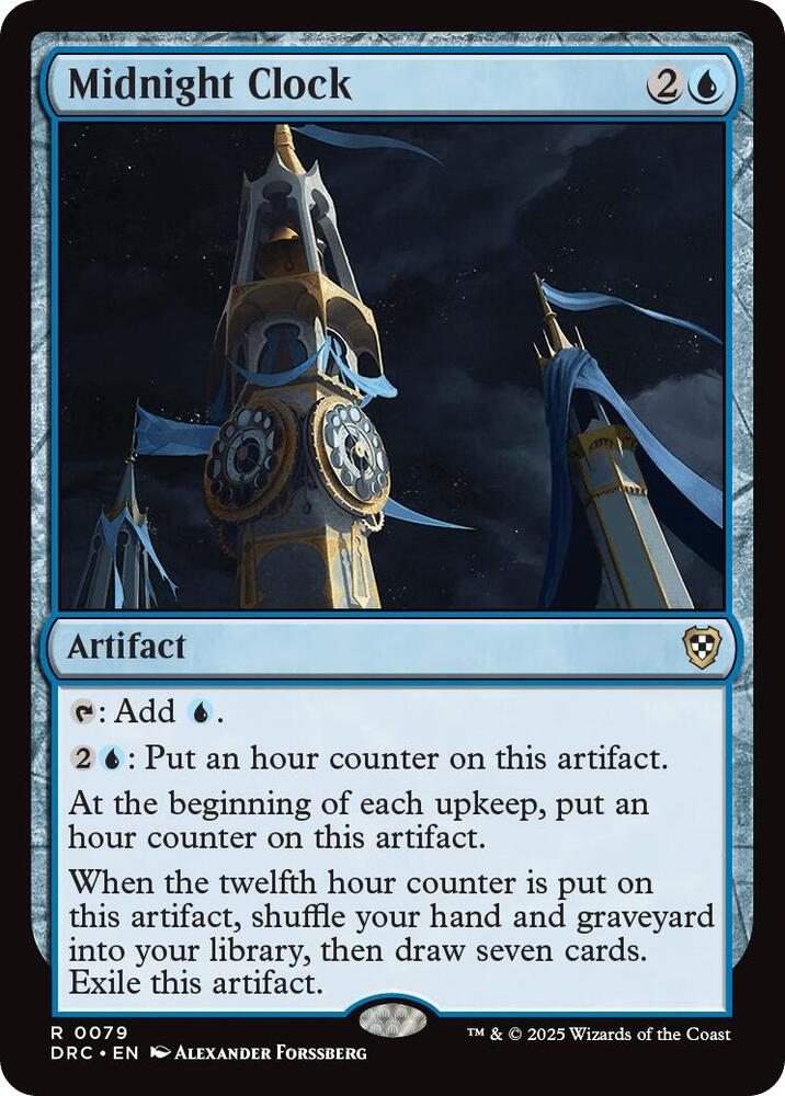 Midnight Clock card image