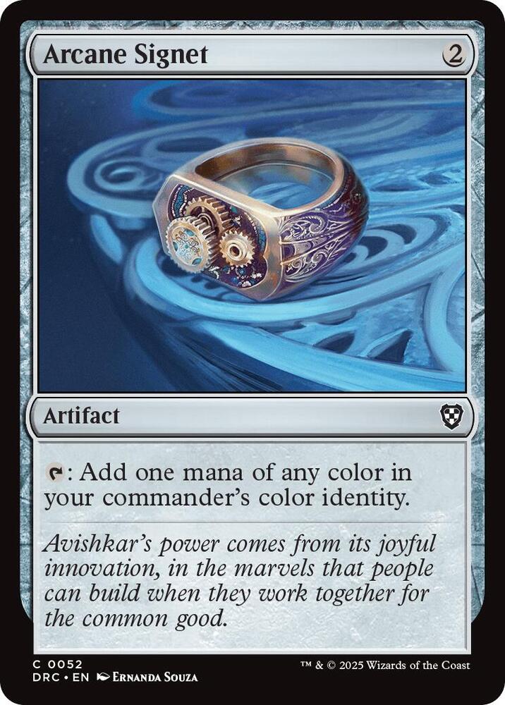 Arcane Signet (0052) card image