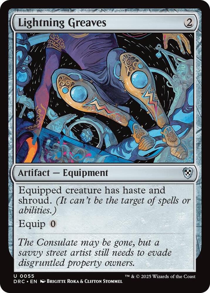 Lightning Greaves card image