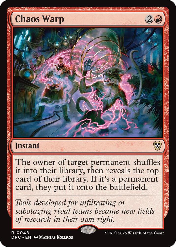 Chaos Warp card image