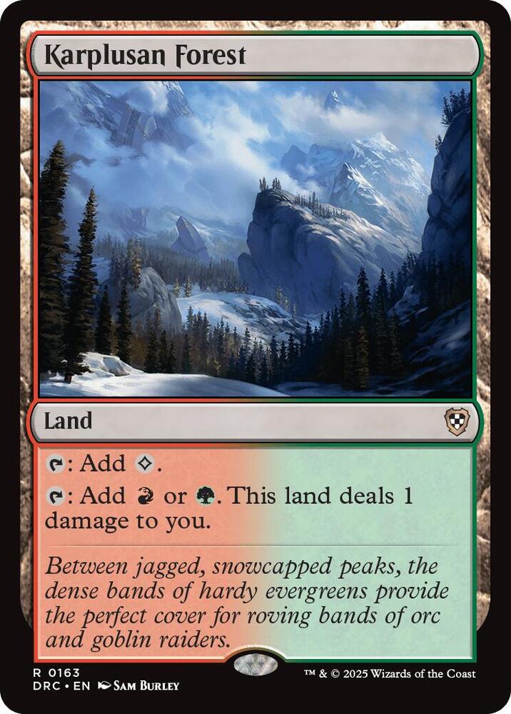 Karplusan Forest card image