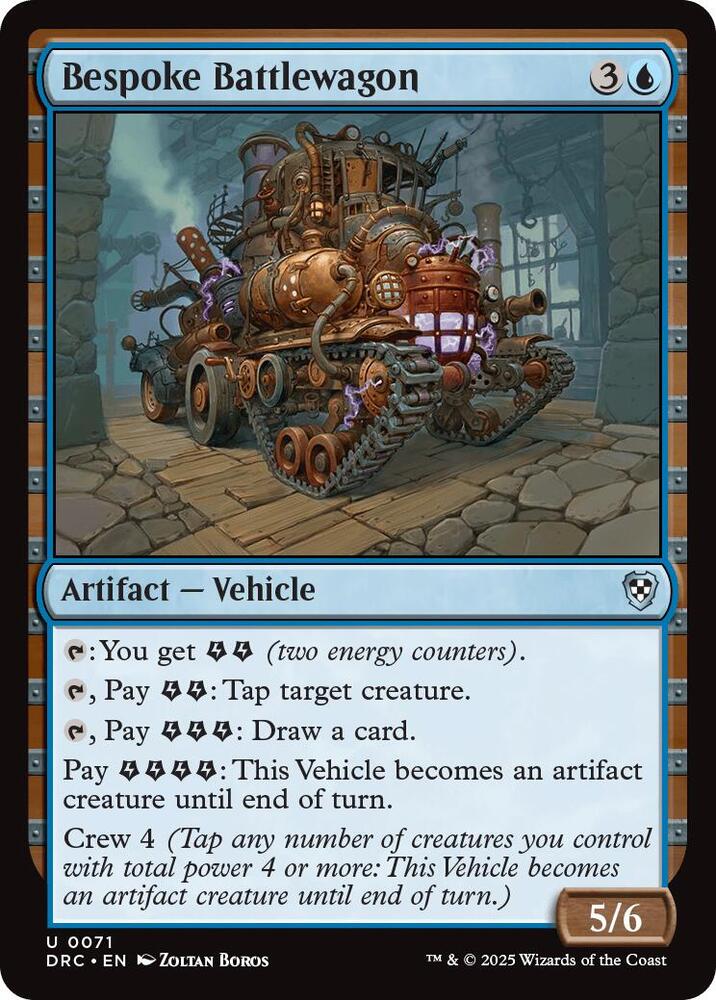 Bespoke Battlewagon card image