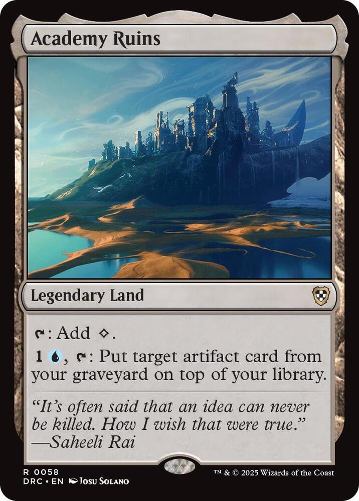 Academy Ruins card image