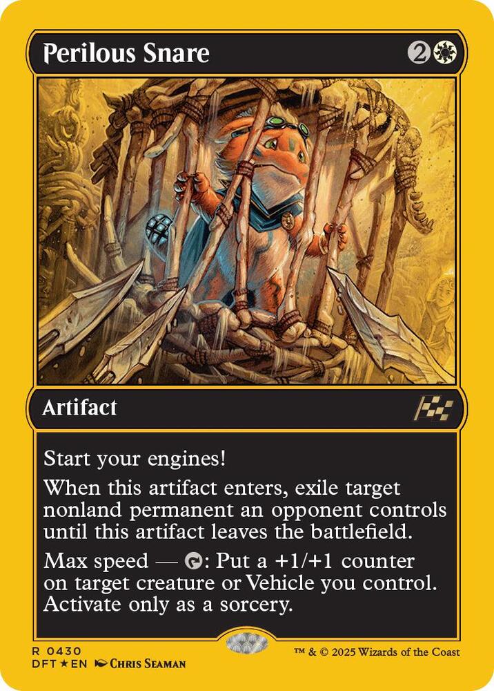 Perilous Snare (First-Place Foil) card image