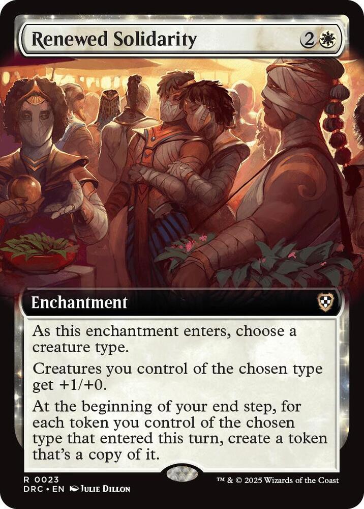 Renewed Solidarity (Extended Art) card image