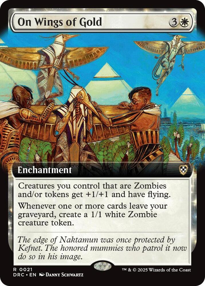 On Wings of Gold (Extended Art) card image