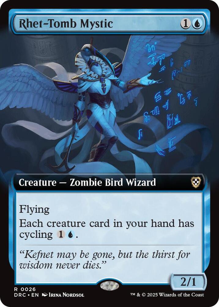 Rhet-Tomb Mystic (Extended Art) card image