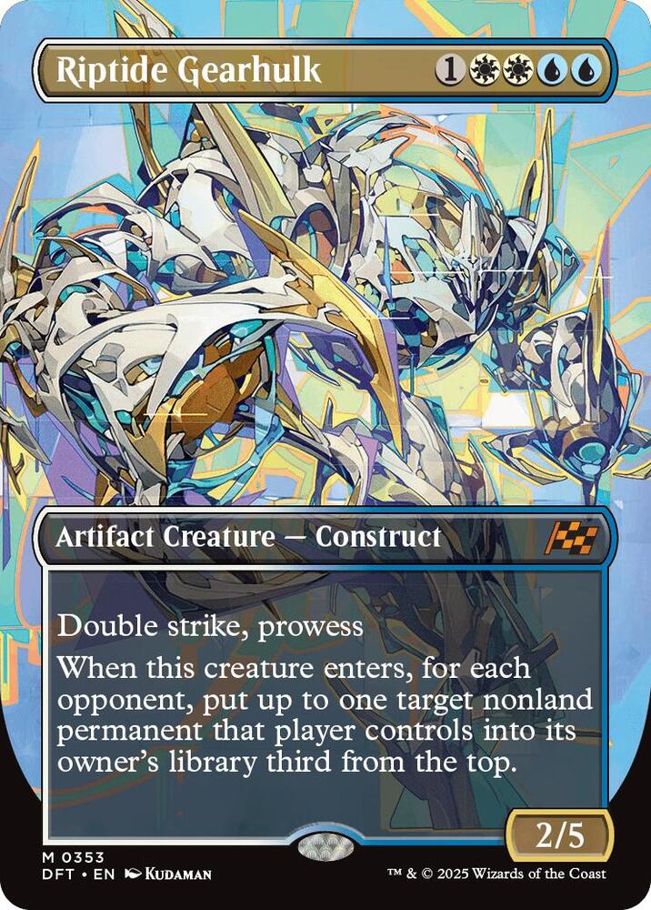 Riptide Gearhulk (Borderless) card image