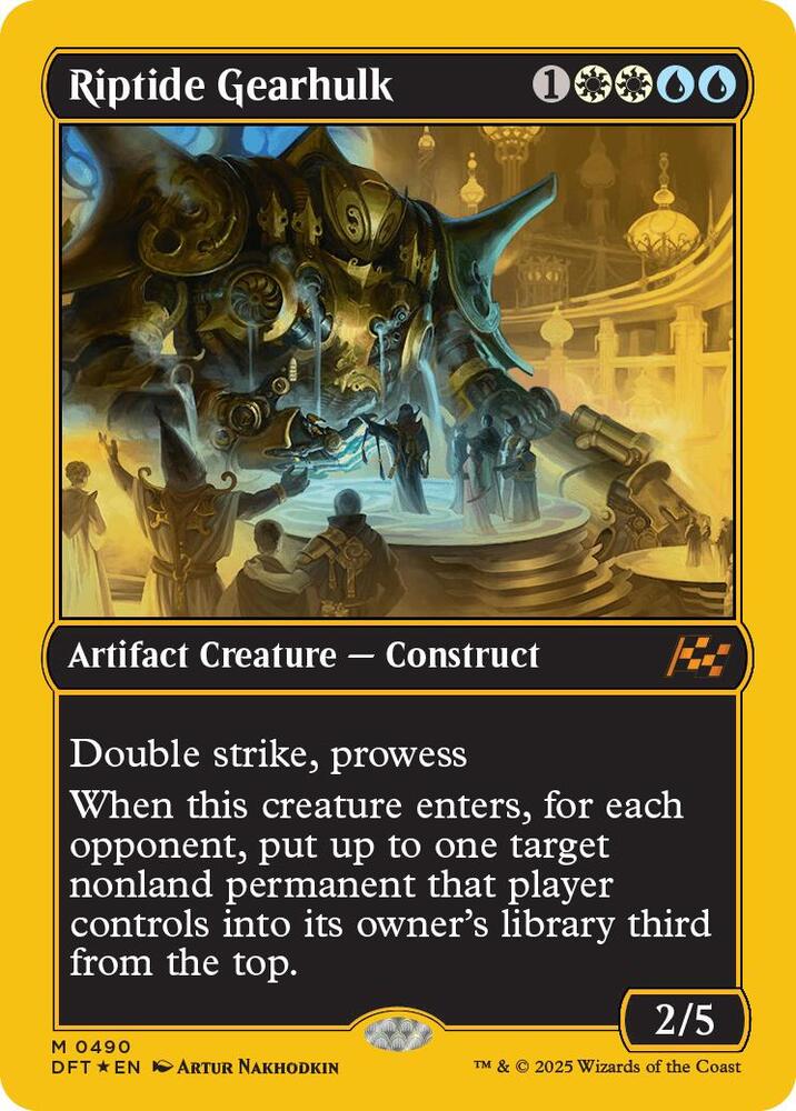 Riptide Gearhulk (First-Place Foil) card image