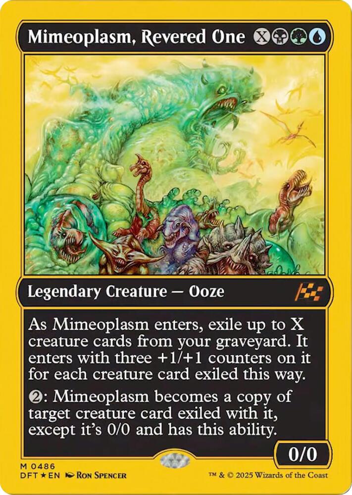 Mimeoplasm, Revered One (First-Place Foil) card image