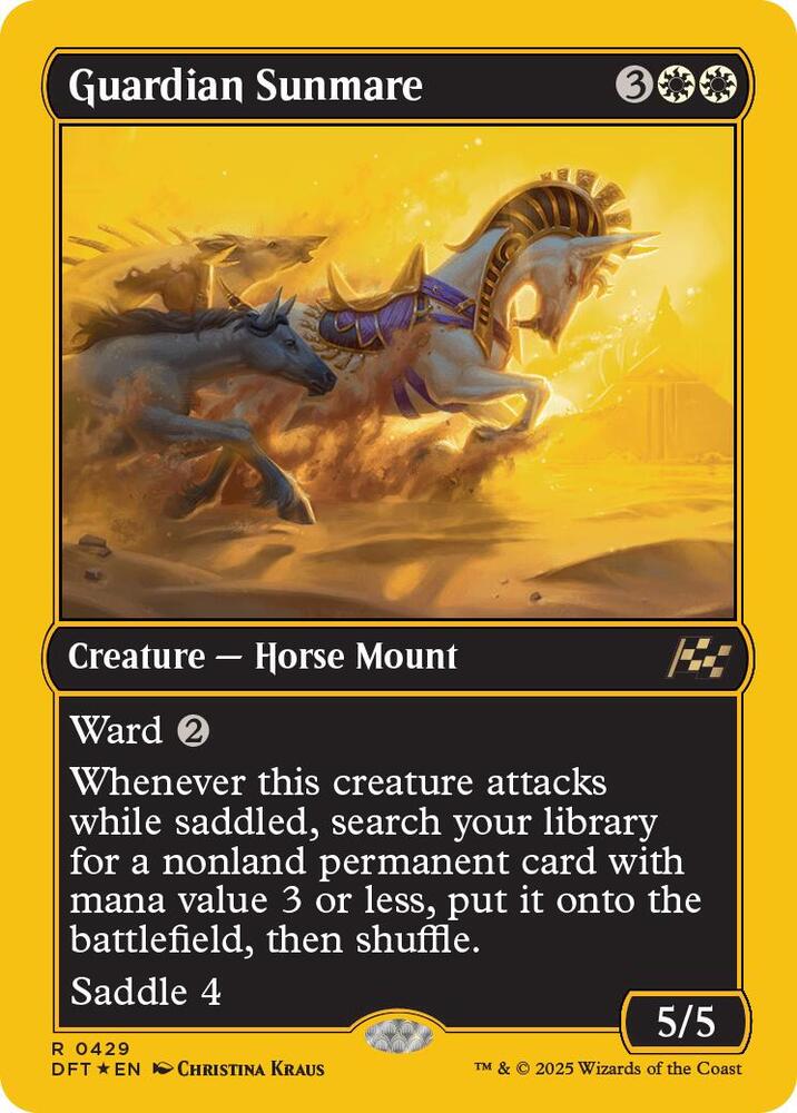 Guardian Sunmare (First-Place Foil) card image