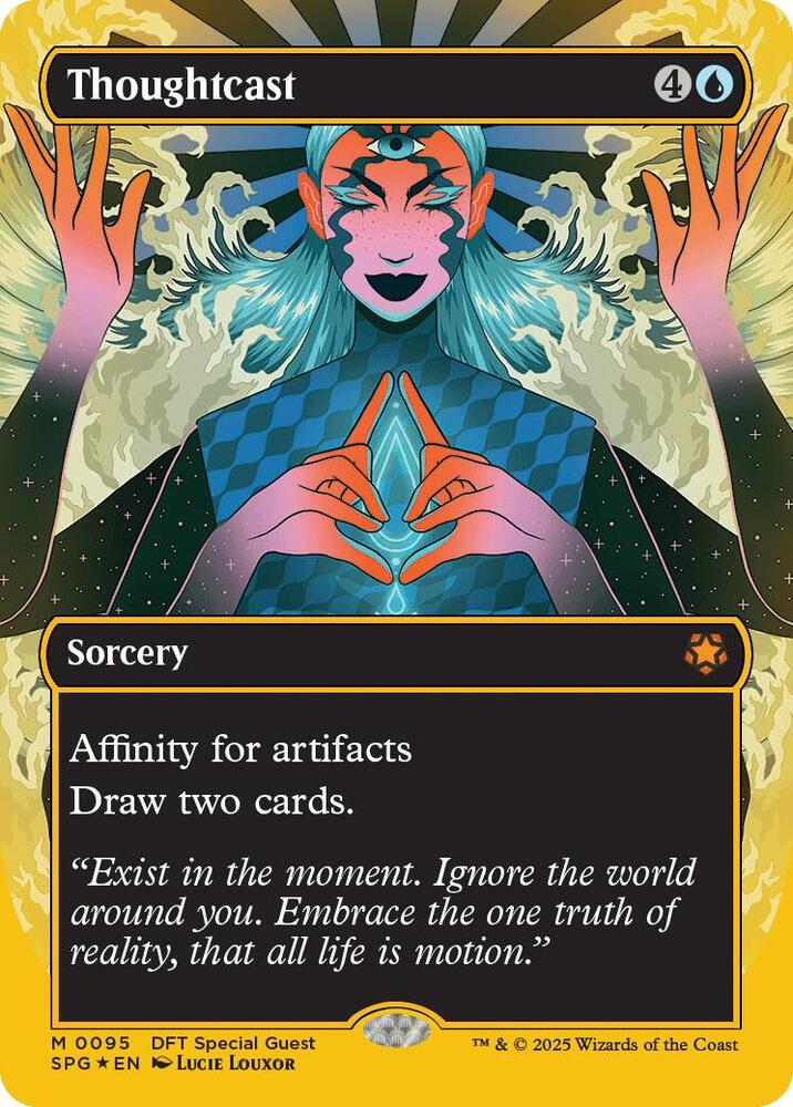 Thoughtcast (Borderless) (First-Place Foil) card image
