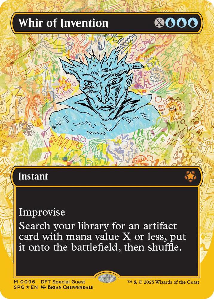 Whir of Invention (Borderless) (First-Place Foil) card image