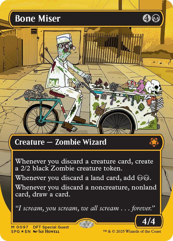 Bone Miser (Borderless) (First-Place Foil) card image