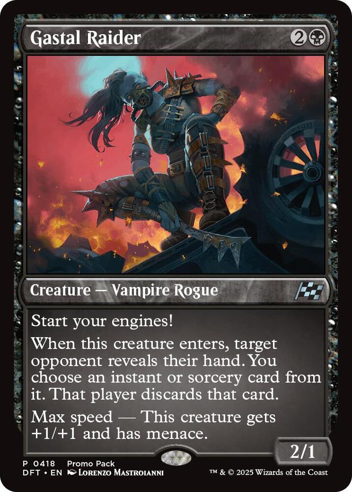 Gastal Raider card image