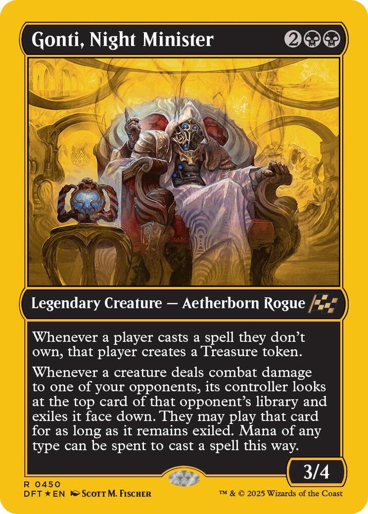 Gonti, Night Minister (First-Place Foil) card image