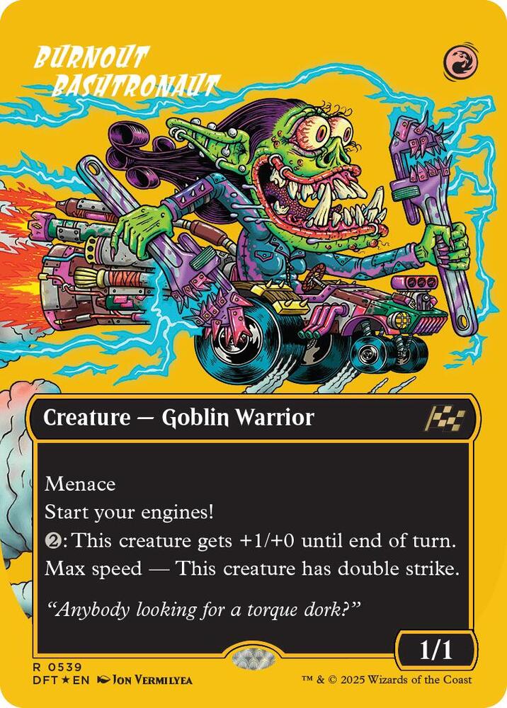 Burnout Bashtronaut (Borderless) (First-Place Foil) card image